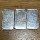 1983 Season's Greetings Santa Claus Sleigh Christmas 3oz 999 National Silver Bar price