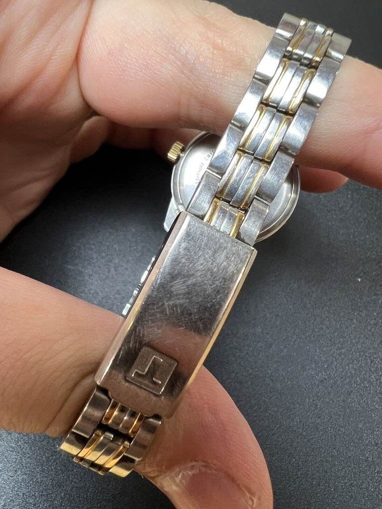 Vintage Swiss Tissot 1853 PR50 Sapphire Crystal date watch #1