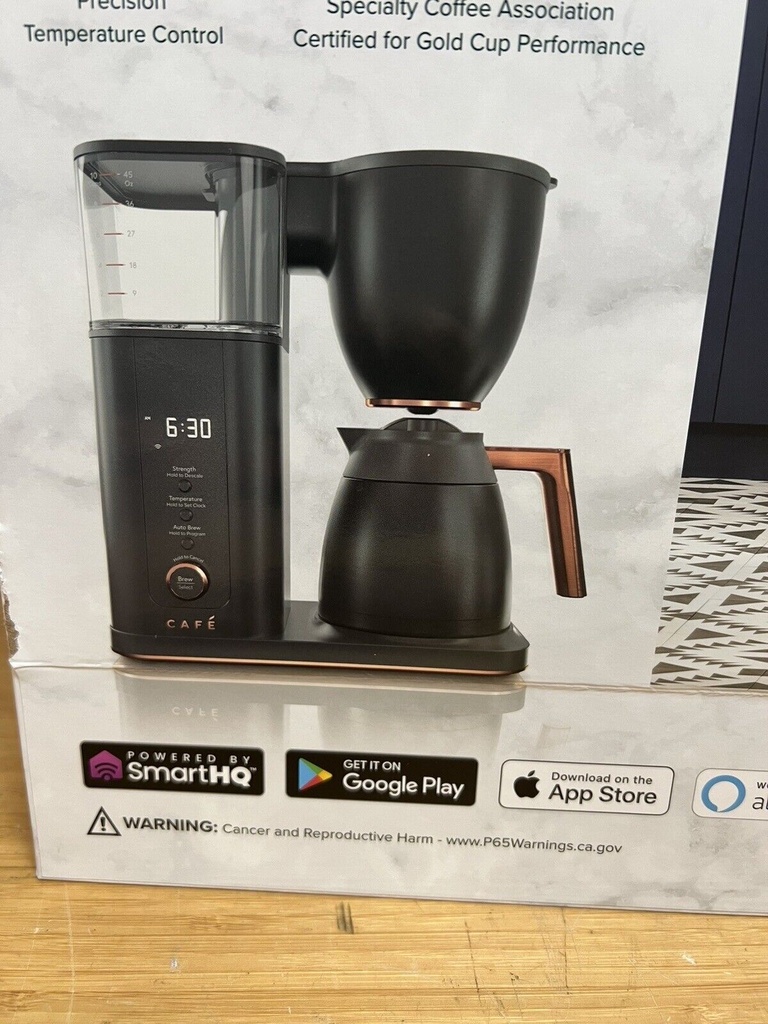 Café Specialty Drip Coffee Maker 10-Cup Insulated Thermal Carafe, Matte Black #1