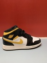 Nike Air Jordan 1 Mid GS White Pollen Black 554725-177 Size 6y price