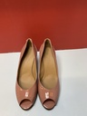 Hermes Semelle Cuir Kitten Heels Shoes Size 38 w. Pouch buy