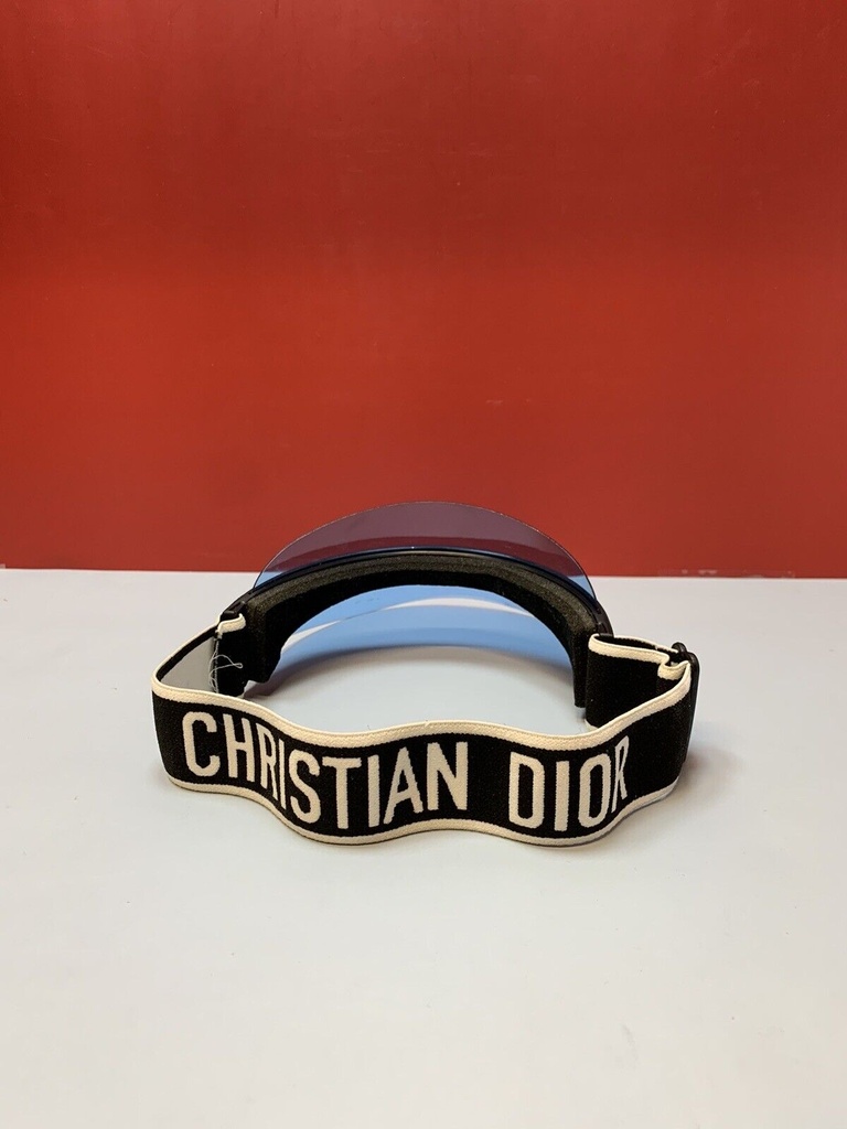 Dior Visor Diorclub1 Visor Black/ Light Blue #1