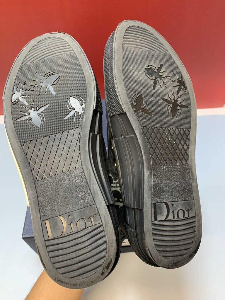 Dior Size 41 B23 Oblique Whole Pattern High Cut Sneakers 3Sh118Yjp Preowned #1