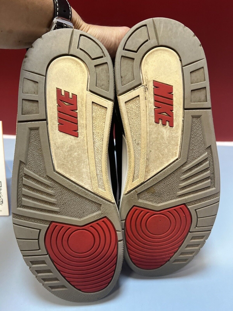 Nike Air Jordan 3 Retro OG Mid Black Cement Men's Size 9 Sneakers 854262-001 #1