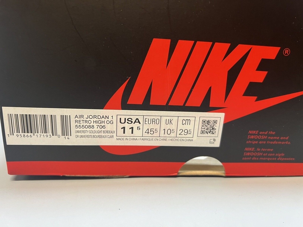 Size 11.5- Jordan 1 Retro High OG Brotherhood 2022 #1