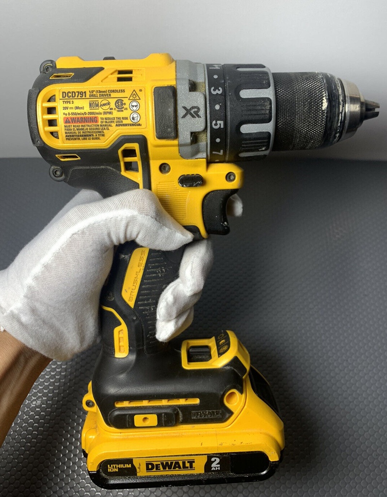 DeWalt DCD791 20V Max XR Drill Driver w/ 2.0 Ah battery #1