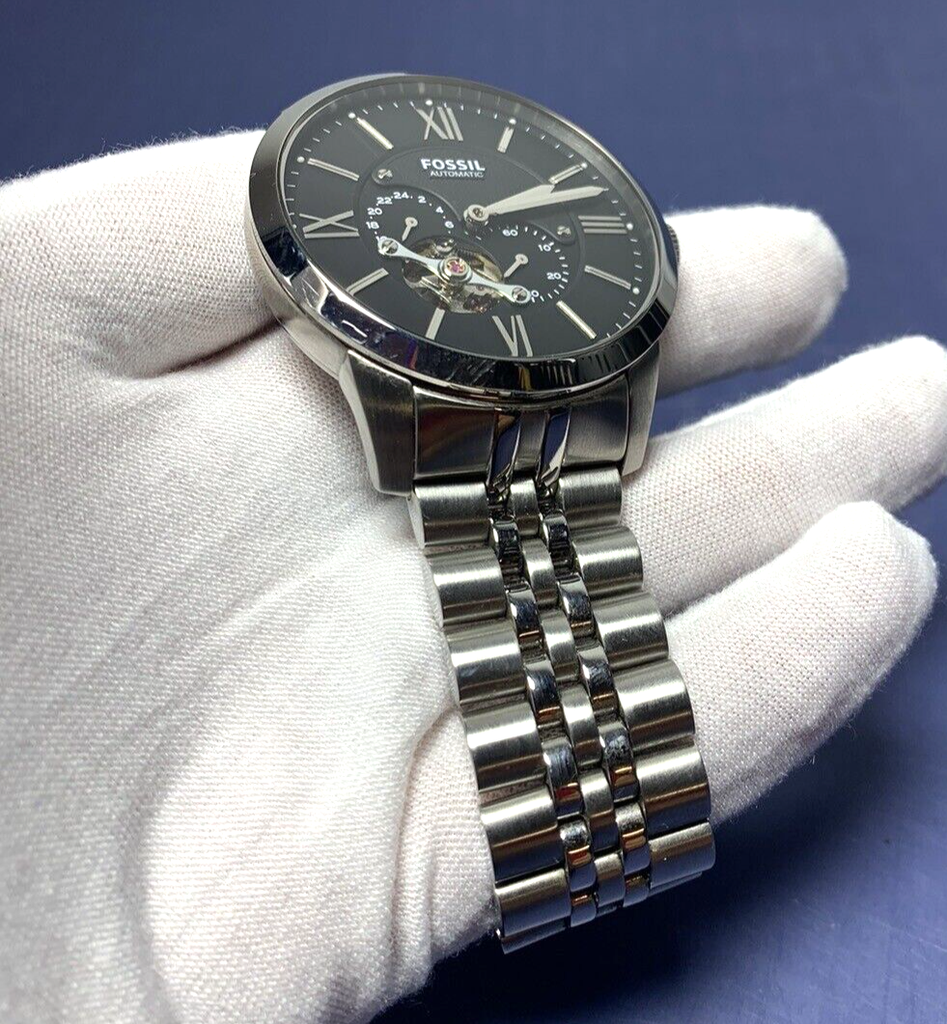 Fossil ME3107 Townsman Automatic Smoke Stainless Steel Watch #1