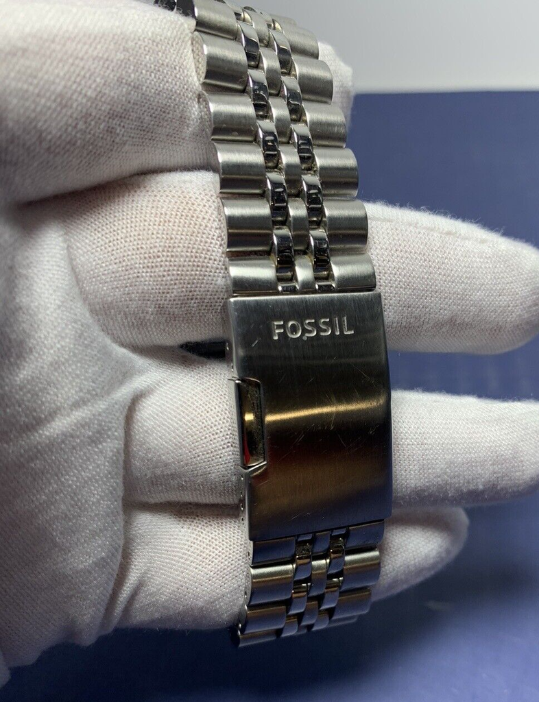 Fossil ME3107 Townsman Automatic Smoke Stainless Steel Watch #1