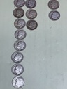 Lot of 128 Roosevelt Dimes 1946-1964 90% Silver 317.9g total weight price