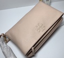 NWT Tory Burch Thea Crossbody Foldover Bag Shoulderbag Shell Pink cost