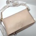NWT Tory Burch Thea Crossbody Foldover Bag Shoulderbag Shell Pink purchase