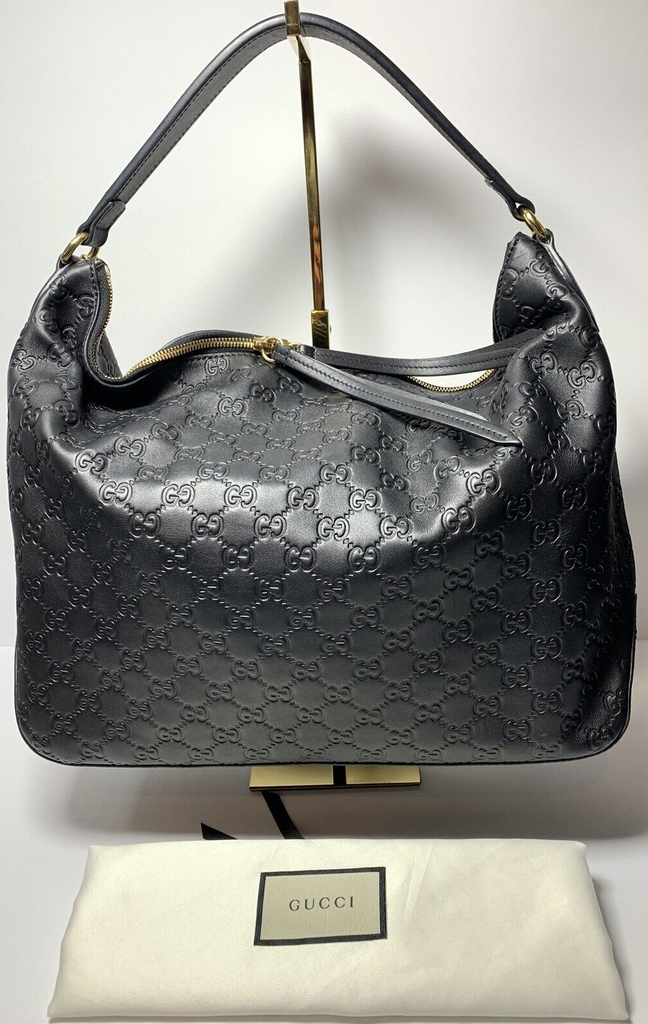 Gucci Linea A Guccissima Leather Hobo Bag #1