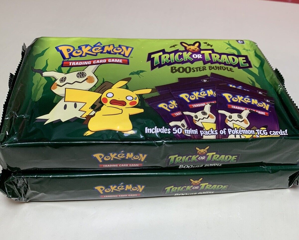 Pokémon TCG: 2023 Trick or Trade Booster 50 Mini Pack bundle x 2 (100 packs) #1