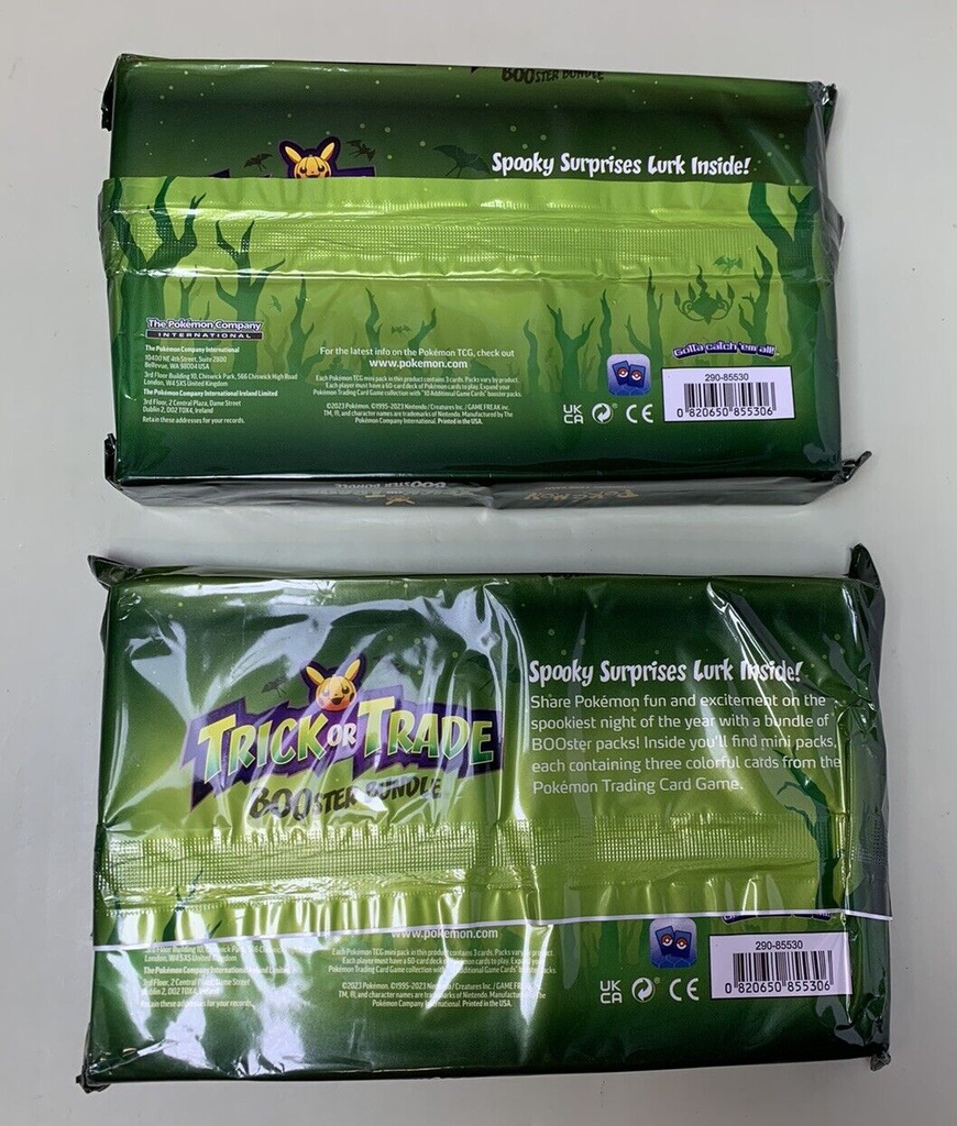 Pokémon TCG: 2023 Trick or Trade Booster 50 Mini Pack bundle x 2 (100 packs) #1