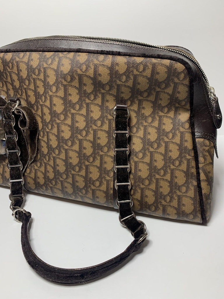 Christian DIOR Brown Totter Shoulder Bag #3