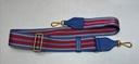 Prada Royal Blue Vitello Daino Leather Double Strap Flap Crossbody Bag – photo-5