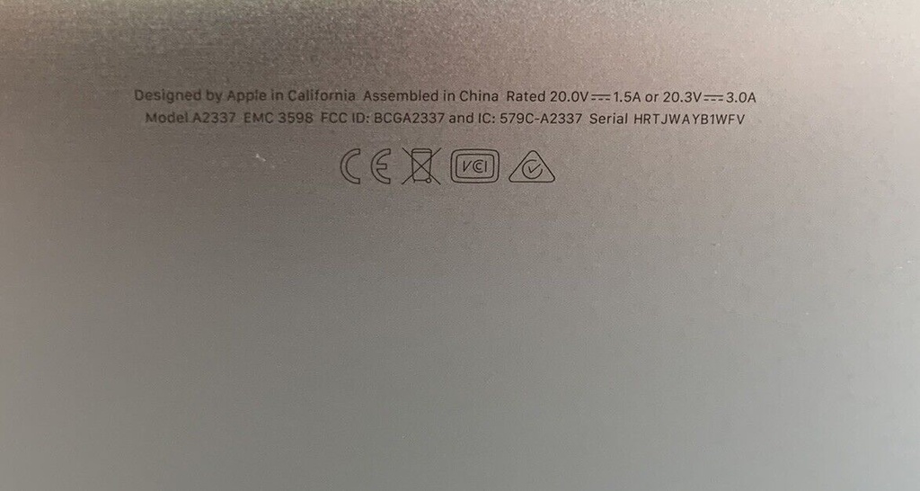 2020 Apple MacBook Air 13-inch M1  8GB RAM 256GB SSD Space Gray #6