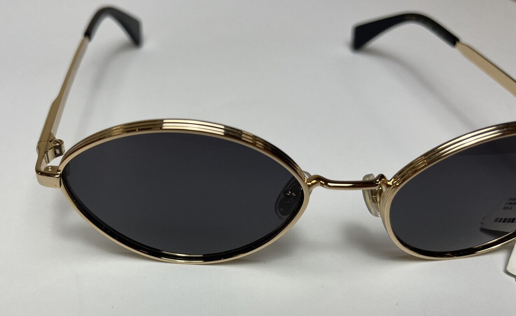 Lanvin LNV116S Sunglasses Women Gold/Gray Oval 57mm #2