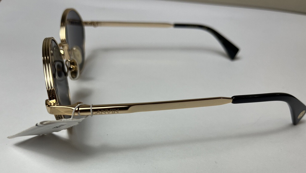 Lanvin LNV116S Sunglasses Women Gold/Gray Oval 57mm #5
