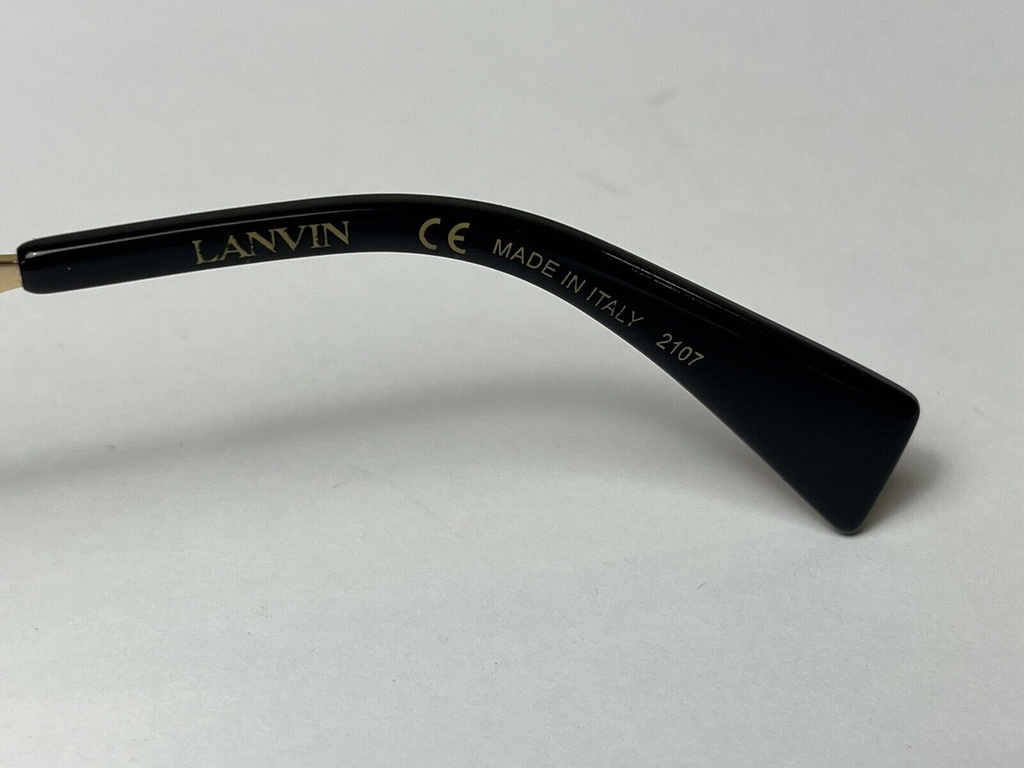 Lanvin LNV116S Sunglasses Women Gold/Gray Oval 57mm #6