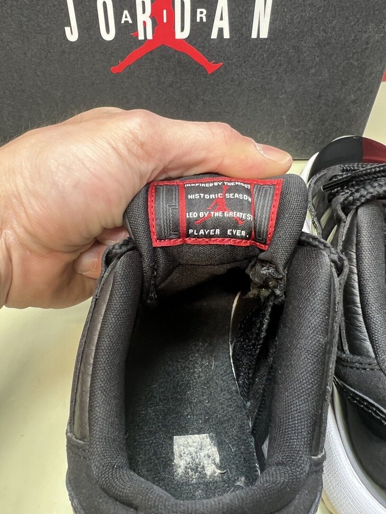 Nike Air Jordan 11 Retro Low GS '72-10' Black 528896-001  Sz 5Y CIB #4