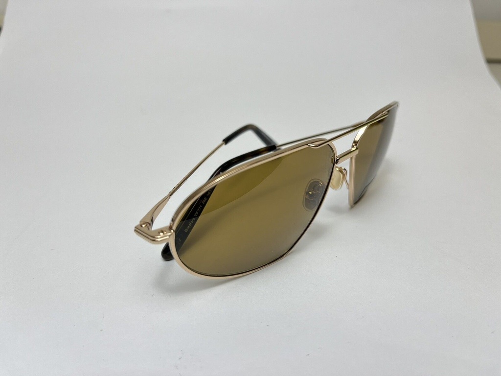 TOM FORD BRADFORD TF771 28E 63-14 140 Sunglasses Gold Frame & Lenses #2