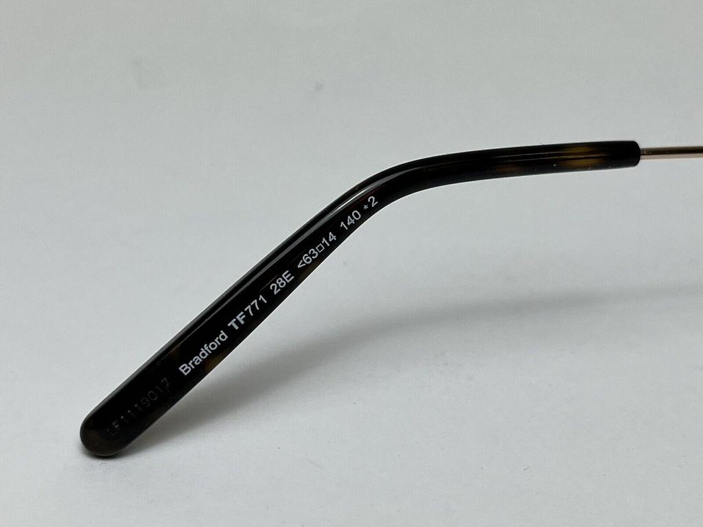 TOM FORD BRADFORD TF771 28E 63-14 140 Sunglasses Gold Frame & Lenses #4