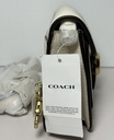 COACH Metallic Tabby Chain Clutch Chalk White NWT -CE772 with delivery