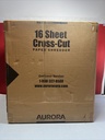 Aurora AU1645xa Heavy Duty Anti-Jam CrossCut Paper/Credit Card Shredder SEALED used