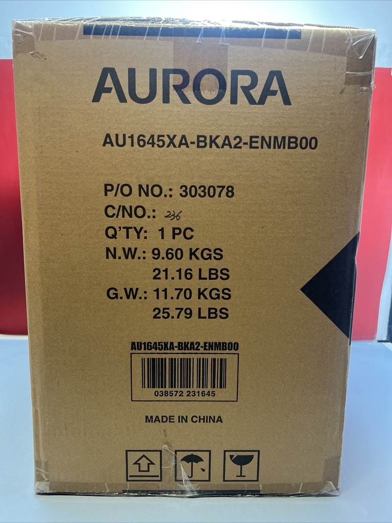 Aurora AU1645xa Heavy Duty Anti-Jam CrossCut Paper/Credit Card Shredder SEALED #2