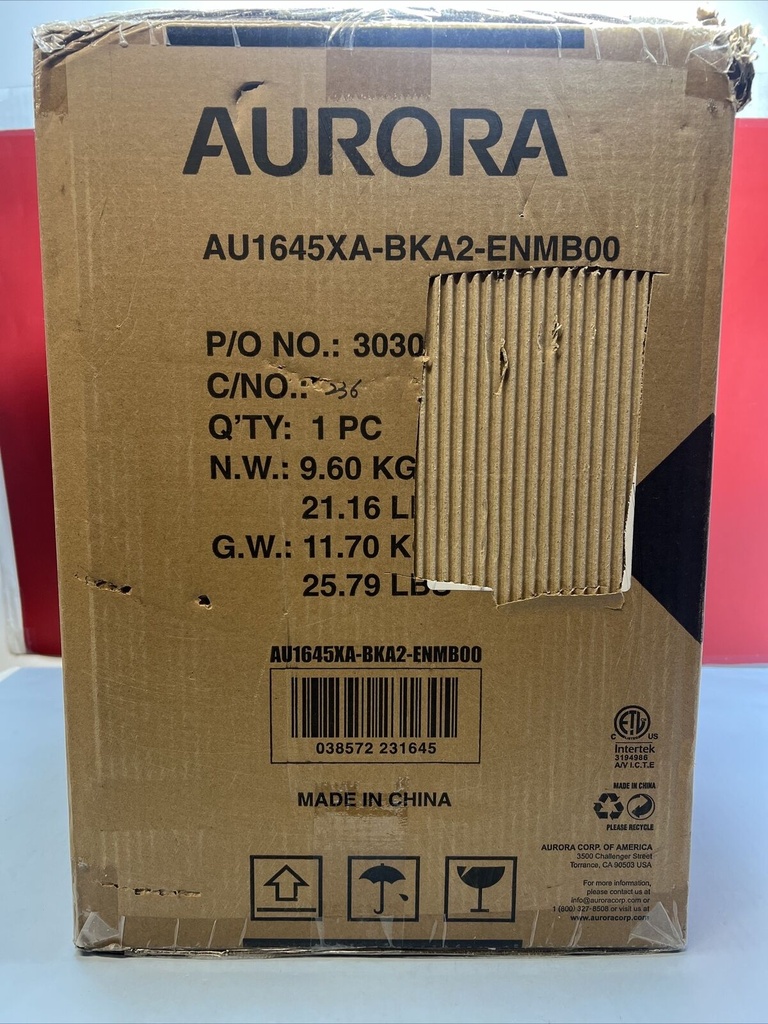 Aurora AU1645xa Heavy Duty Anti-Jam CrossCut Paper/Credit Card Shredder SEALED #4