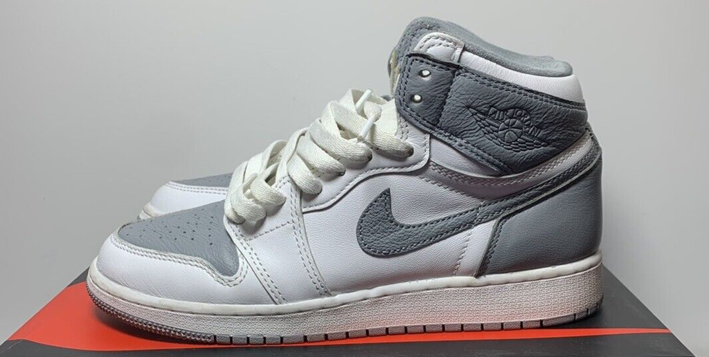 Nike Air Jordan 1 Retro High OG Stealth White Shoes 575441-037 #1