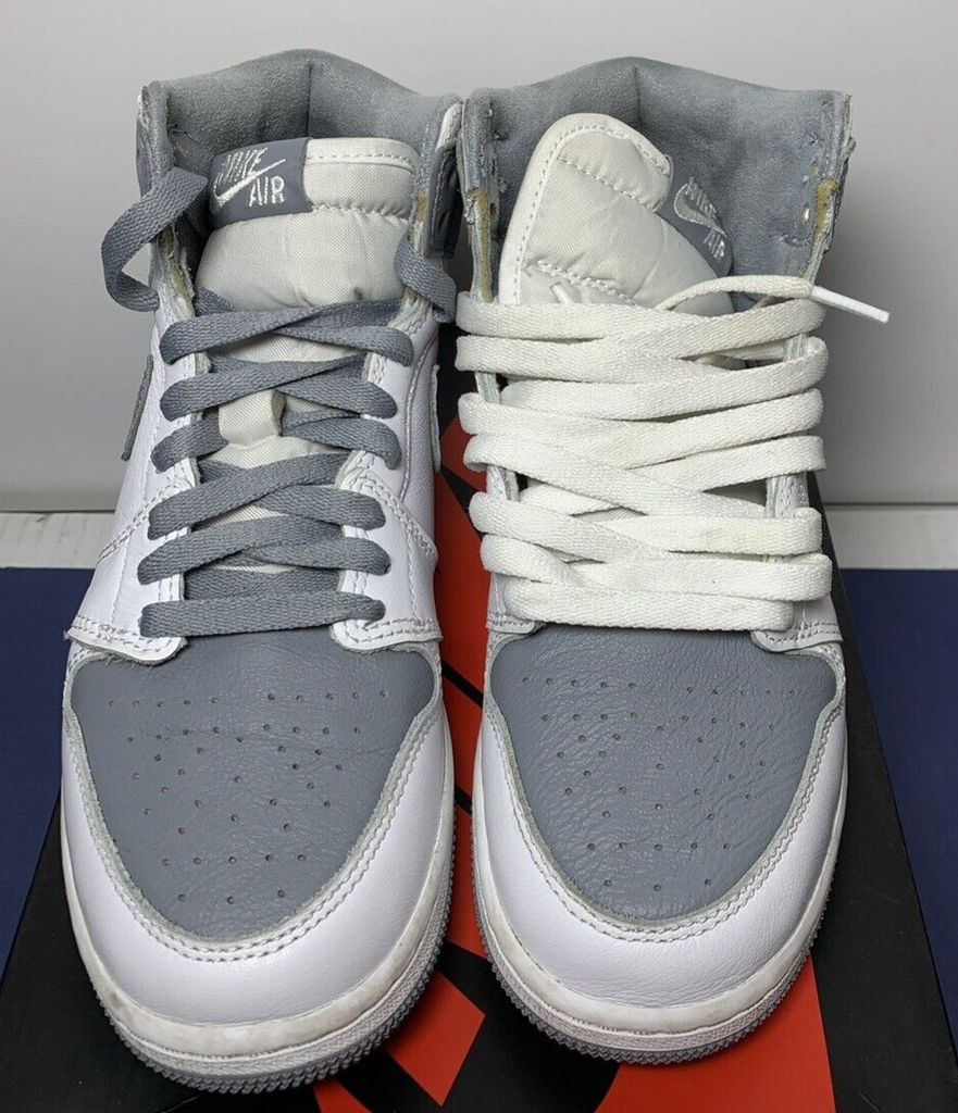 Nike Air Jordan 1 Retro High OG Stealth White Shoes 575441-037 #2