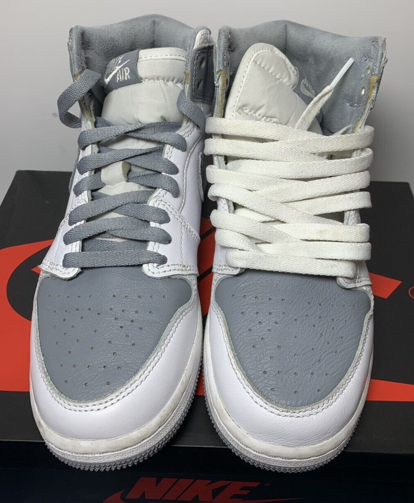 Nike Air Jordan 1 Retro High OG Stealth White Shoes 575441-037 #3