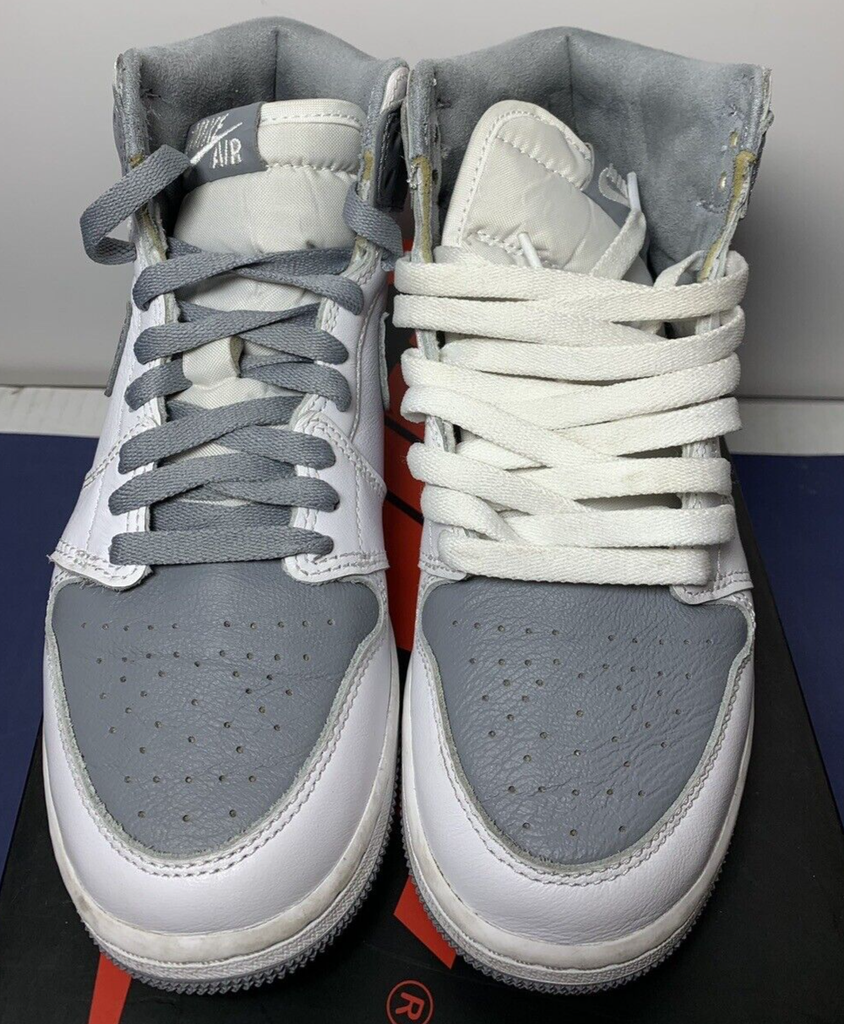 Nike Air Jordan 1 Retro High OG Stealth White Shoes 575441-037 #4