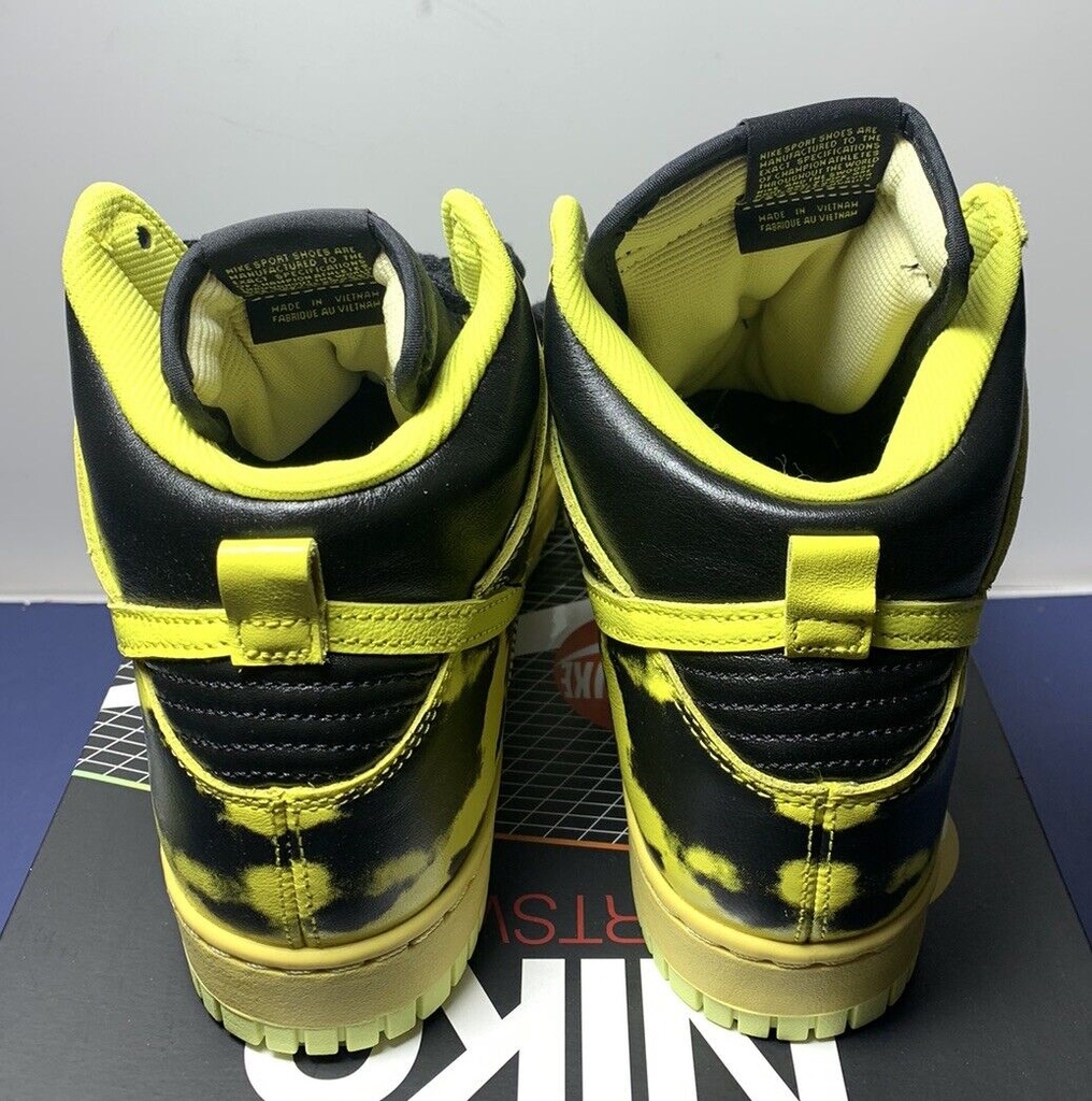 NIB Nike Dunk High 1985 SP Yellow Acid  DD9404-001. Size 8.5 Men’s #3