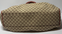 GUCCI Sukey Shoulder Tote Bag Diamante Canvas Leather Beige A3157CS412 used