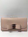 Salvatore Ferragamo Vara women's Clutch Color Blush Preowned – photo-5