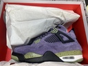 Size 6.5W - Jordan 4 Retro Mid Canyon Purple W AQ9129-500 CIB NIKE – photo-2