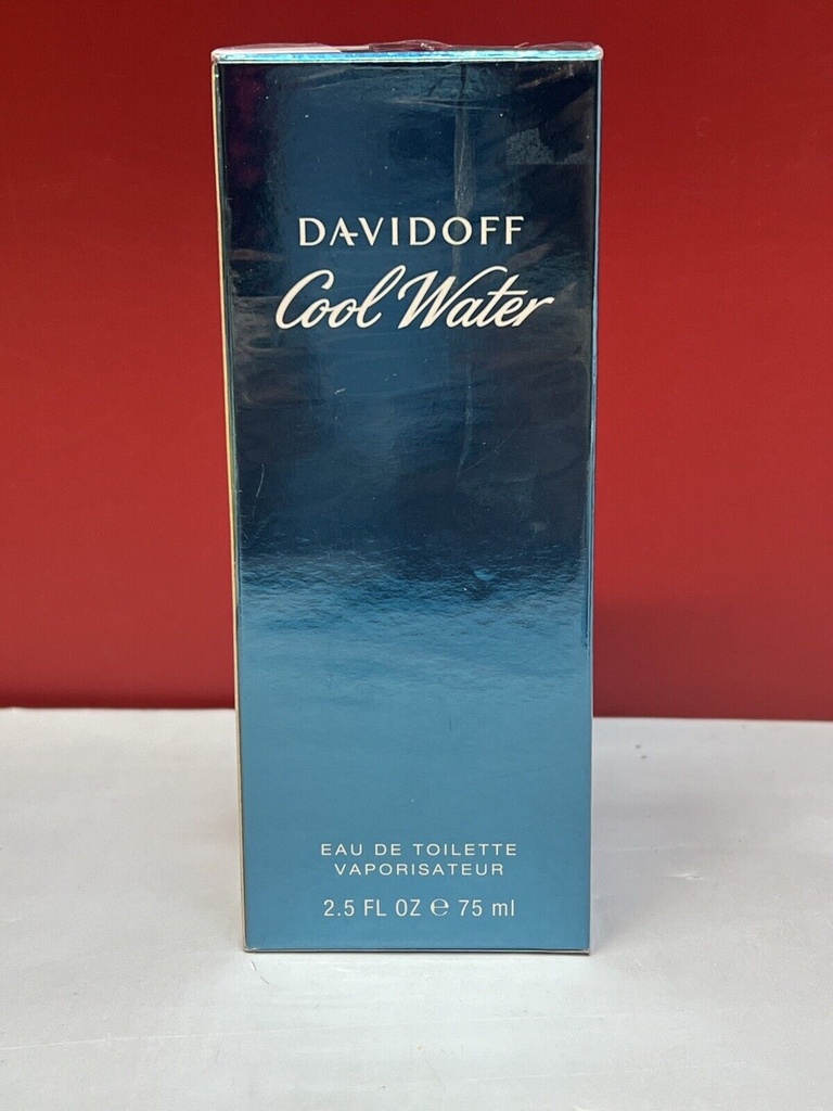 Davidoff Cool Water 2.5 oz 75ml Eau De Toilette Spray Brand New Sealed #1