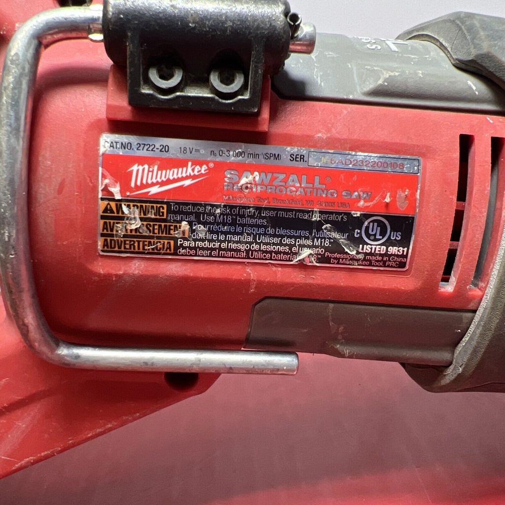 Milwaukee M18 Sawzall (2722-20) w/ 5Ah Battery #4