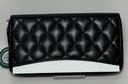 Chanel Zip Around Wallet Quilted Diamond Long Black -Brand New price