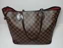 Louis Vuitton Damier Ebene Canvas Neverfull MM Shoulder Tote Bag N41358 cost