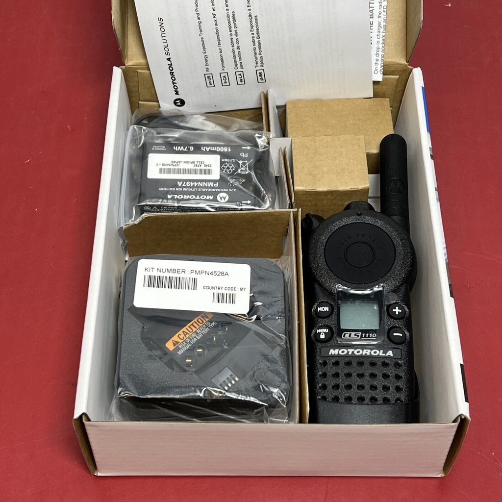 Motorola CLS1110 Business 2-Way Radio, Walkie Talkie 1 Chanel 1 Watt UHF #3