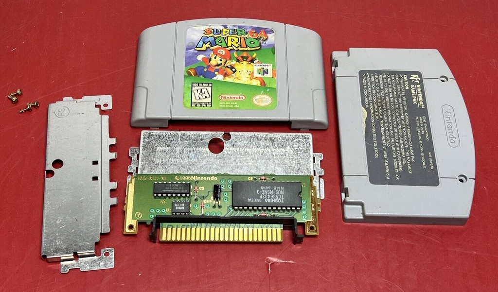 Super Mario 64 (Nintendo 64, 1996) Cart Only Authentic Tested Working Ships Fast #4