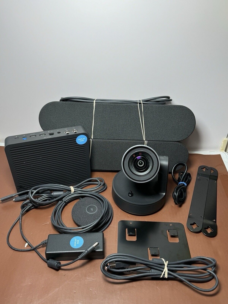 Logitech Rally Ultra-HD 4K Bundle, Cam, Speakers, Mic - No Table Hub #1