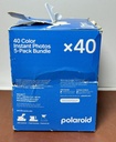 Polaroid Color 600 Film 40 Instant Photos 5 Pack Bundle -Brand New price