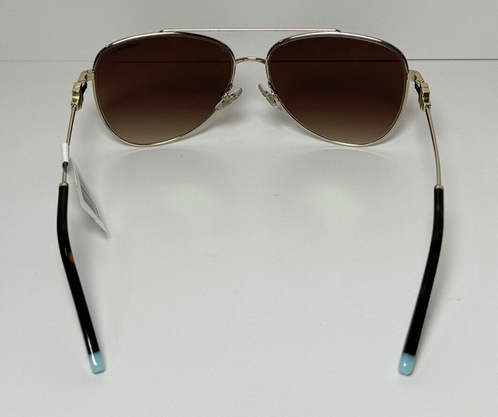 Tiffany & Co TF3080  60213B Pale Gold Brown Gradient  Sunglasses 3080 #2