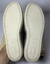 LOUIS VUITTON Black Suede Leather Frontier Embellished Espadrilles Size 37 Eu in Boston, MA