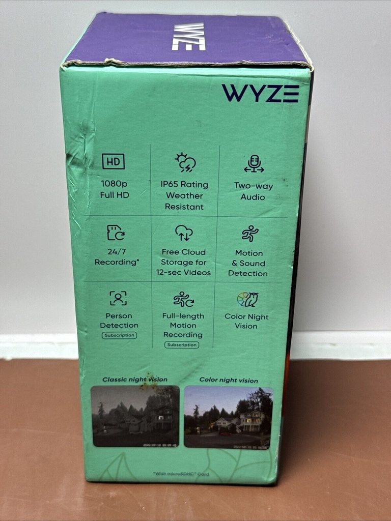 Wyze Cam V3, Wired Indoor/Outdoor 1080p HD Smart Home Security Camera WYZEC3 #3